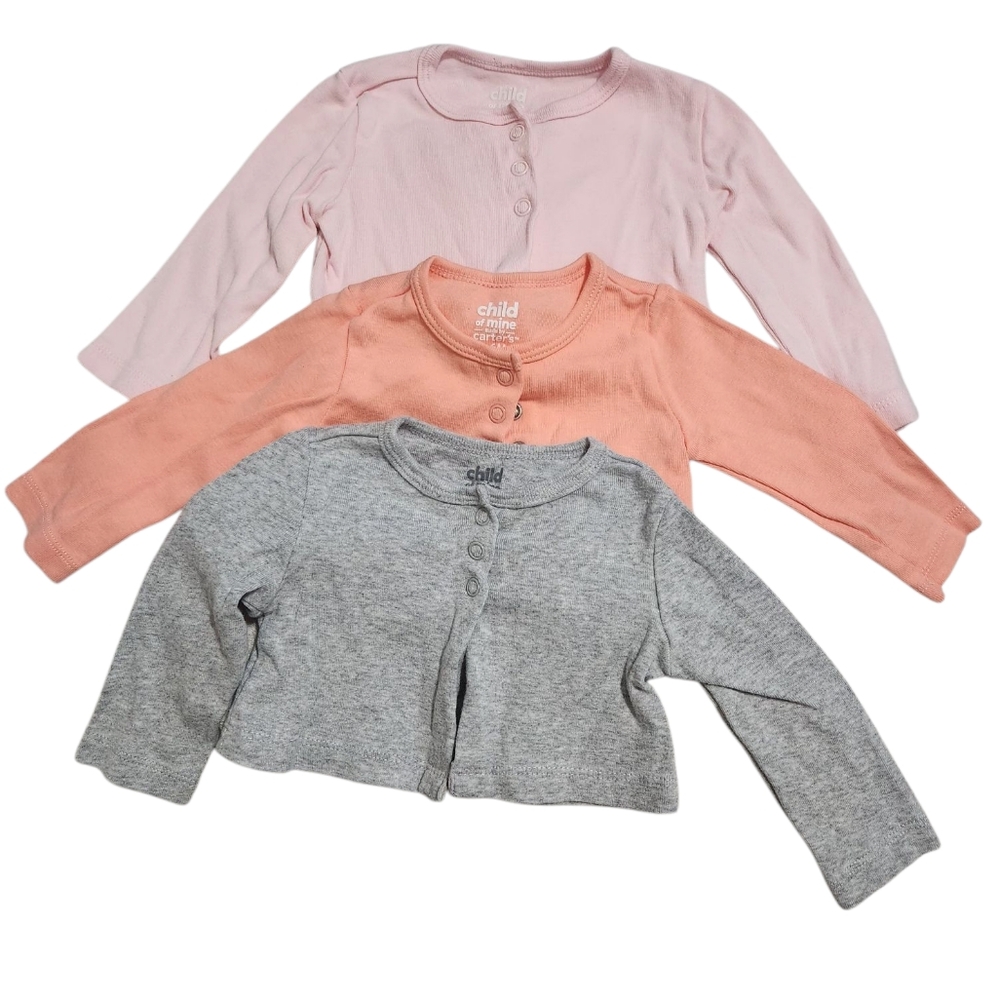 Carter's 3 Peice Baby Jackets/ Open Shirts